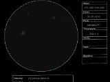 M 9, NGC 6356 en NGC 6342 (Oph) 3" - 28x